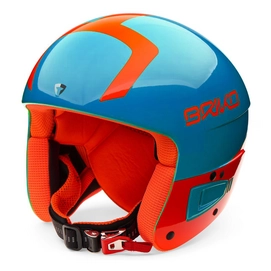 Skihelm Briko Vulcano Fis 6.8 Jr Sh Sky Blue Orange