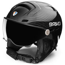 Skihelm Briko Lapillo Visor 2V N003 Black