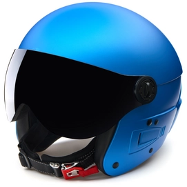 Skihelm Briko Vulcan Visor Blue Metal Matt