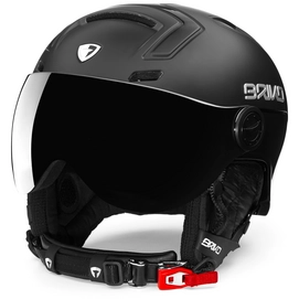 Skihelm Briko Stromboli Visor Photo Matt Shiny Black Unisex