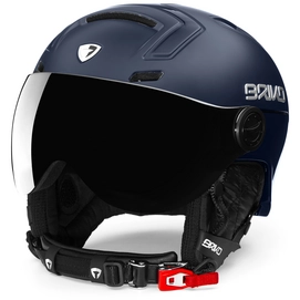 Skihelm Briko Stromboli Visor Photo Matt Shiny Dark Blue Unisex