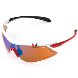Zonnebril Briko Endure Pro Team 2 Lenses White Red Black
