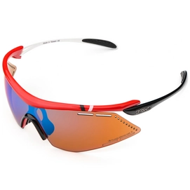 Zonnebril Briko Endure Pro Team 2 Lenses Red Black White