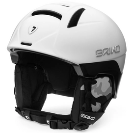 Ski Helmet Briko Canyon Matte White Grey Camo