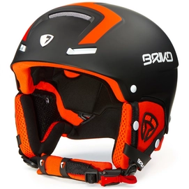 Skihelm Briko Faito Fluid Inside Matt Blk Orange Fluo