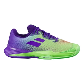 Tennisschuhe Babolat Jet Mach 3 AC Jade Lime Kinder