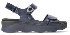 Sandaal Wolky Women Medusa Reflex leather Blue