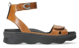 Sandaal Wolky Women Plata Reflex Leather Cognac