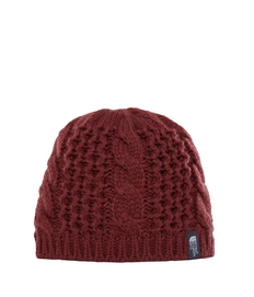 Mütze The North Face Cable Minna Barolo Rot