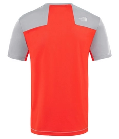 T-Shirt The North Face Men Apex Tee Mid Grey Fiery Red