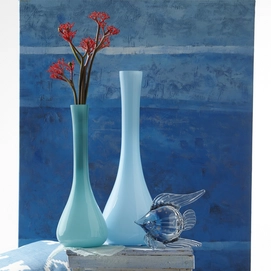 Vaas Leonardo Sacchetta 50 cm Blauw