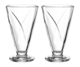 Eisbecherglas Leonardo Cono 360ml (Satz von 2)