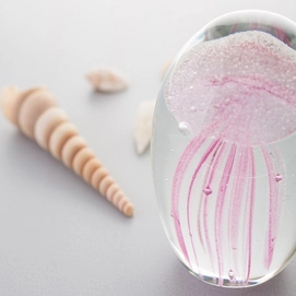 Sculpture Leonardo Jellyfish Oceano 10 Roze