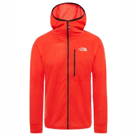 Vest The North Face Men L2 Proprius Grid Fleece Hoodie Fiery Red