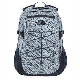 Rugzak The North Face Borealis Classic LunRice Grey Chain Link Print Asphalt Grey