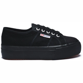 Sneakers Superga Women 2790 Linea Up and Down Full Black-Shoe size 37