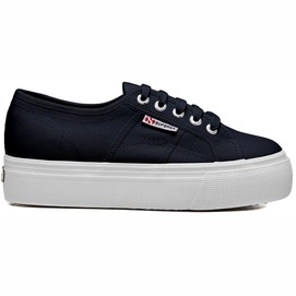 Superga Women 2790 Linea Up and Down Navy Flat White