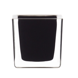 Teelichthalter Leonardo Cube Schwarz (6-teilig)