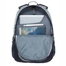Rugzak The North Face Borealis Classic LunRice Grey Chain Link Print Asphalt Grey
