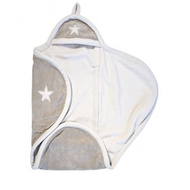 Wikkeldeken Jollein Star Fleece Zand