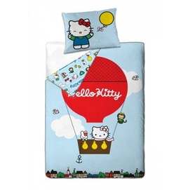 Dekbedovertrek Hello Kitty Balloon Katoen