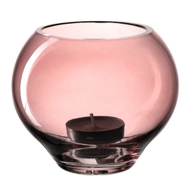 Kandelaar Leonardo Milano Roze 9 cm