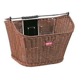 Fietsmand Unix Manolo Voor Klickfix Bruin