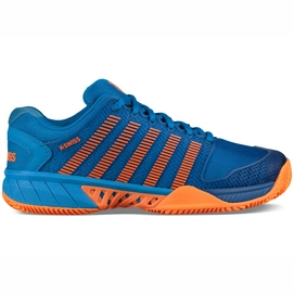Chaussures de Tennis K Swiss Men Hypercourt EXP HB Brilliant Blue Neon Orange