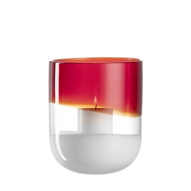 Windlicht Leonardo Classico Rood Wit