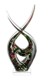 Sculpture Leonardo Elica 40 Green Red