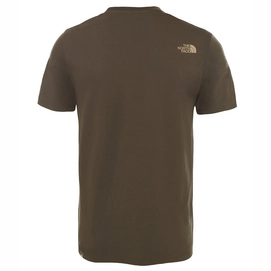 T-Shirt The North Face Men Celebration Easy New Taupe Green