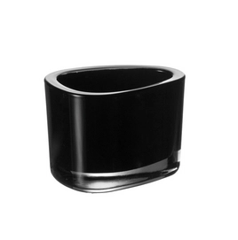 Theelichthouder Leonardo Organic Black (6-delig)