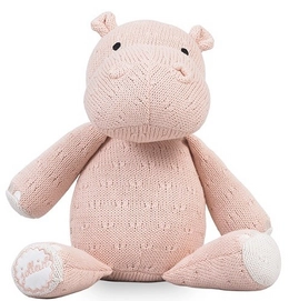 Knuffel Jollein Soft Knit Hippo Creamy Peach