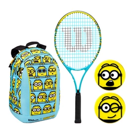 Tennisset Wilson Minions 2.0 Junior Kit 25 Kinder-Griffstärke L0