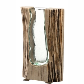 Vase Leonardo Casolare Wood 26 cm