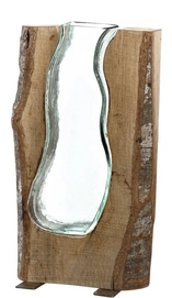 Vaas Leonardo Casolare Hout 36 cm