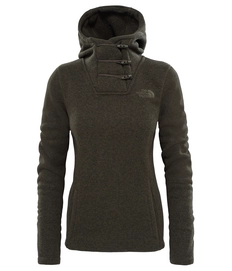 Vest The North Face Women Crescent Hoodie New Taupe Green Heather