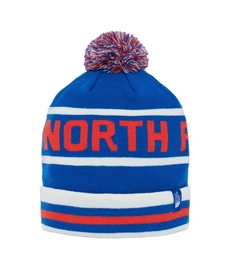 Bonnet The North Face Ski Tuke V Burnt Cobalt Blue Vintage White