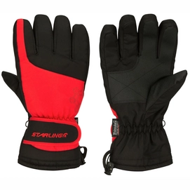 Handschuh Starling Ottowa Schwarz Rot