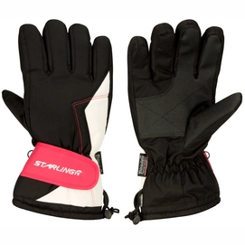 Gloves Starling Whitehorse Black Pink White
