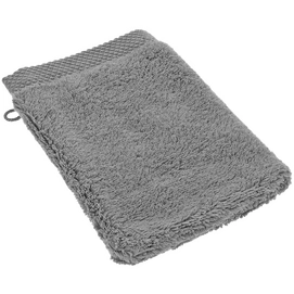3 Waschlappen Akouarel Sensoft Silber Grau