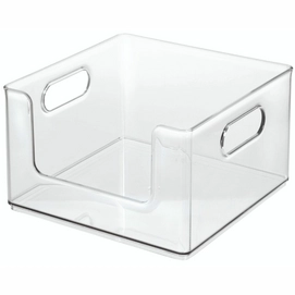 Garde-Manger Boîte de Rangement Empilable iDesign The Home Edit Transparent (25 x 25 cm)