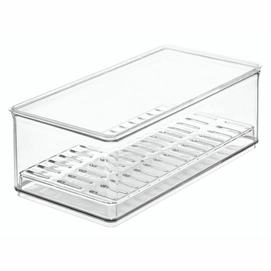 Kühlschrank Aufbewahrungsbox iDesign The Home Edit Transparent (30,5 x 15,2 cm)