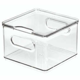 Kühlschrankaufbewahrungsbox mit Trennwänden Klein iDesign The Home Edit Transparent(15,2 x 15,1 cm)