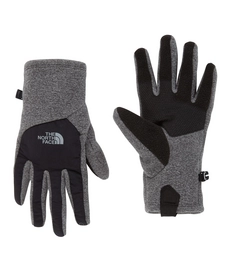 Gloves The North Face Women Denali Etip TNF Medium Grey Heather TNF Black