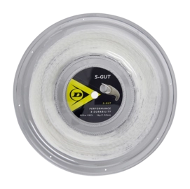 Tennis String Dunlop S-GUT 16G White 1.32mm/200m