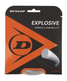 Tennis String Dunlop Explosive 17G Silver 1.25mm/12m