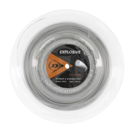 Tennis String Dunlop Explosive 16G Silver 1.3mm/200m