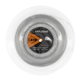 Cordage de Tennis Dunlop Explosive 17G Argent 1,25mm/200m