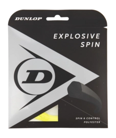 Tennissnaar Dunlop Explosive Spin 16G Yellow 1.3mm/12m